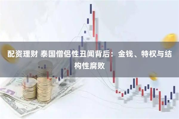 配资理财 泰国僧侣性丑闻背后：金钱、特权与结构性腐败