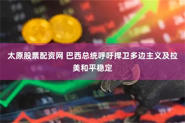 太原股票配资网 巴西总统呼吁捍卫多边主义及拉美和平稳定